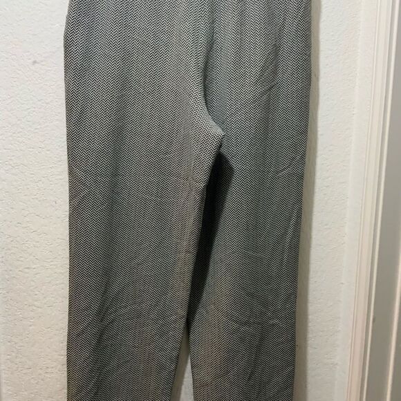 EUC Giorgio Armani Vintage Italy Chevron Wool Blend pants size 16 - Picture 6 of 8